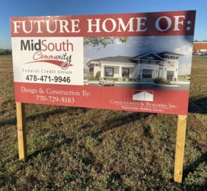 Future home of MidSouth Community bank