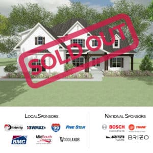 2021 St. Jude Dream Home Giveaway "Sold Out" banner